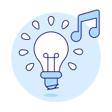 תווים ונורה